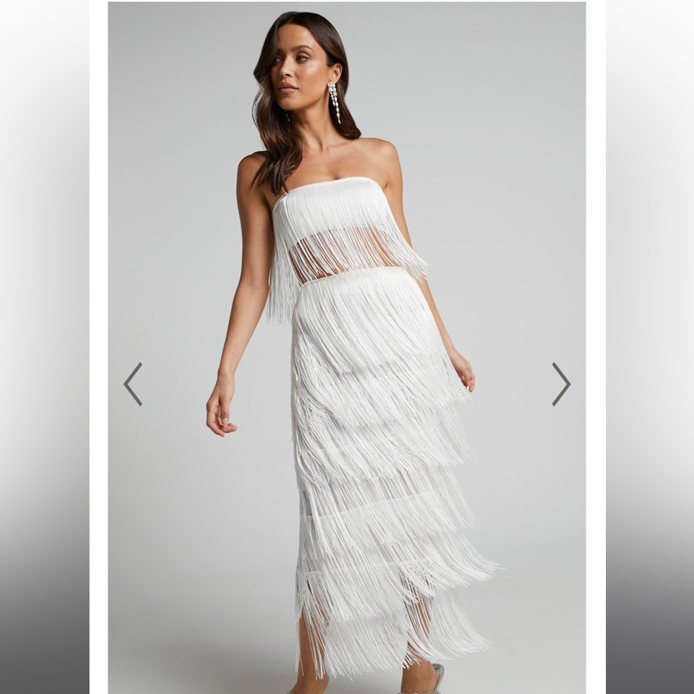 NWT SHOWPO AMALEE FRINGE SET